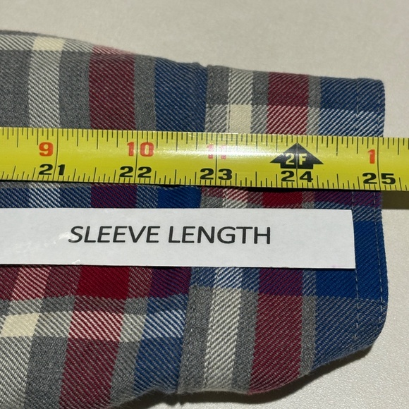VTG L L Bean Mens Plaid Flannel Shirt Jacket Shacket Sz M Outdoor Lumberjack - Picture 7 of 9